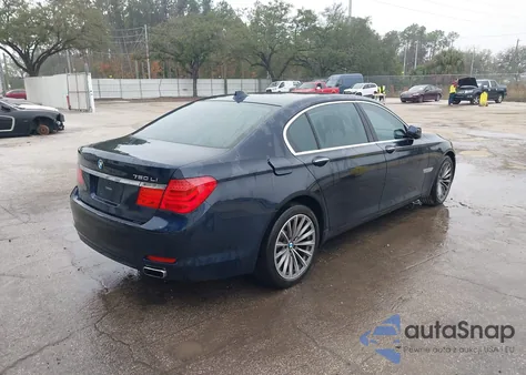2011 BMW 750Li from USA, damaged, VIN WBAKB8C57BCY65636